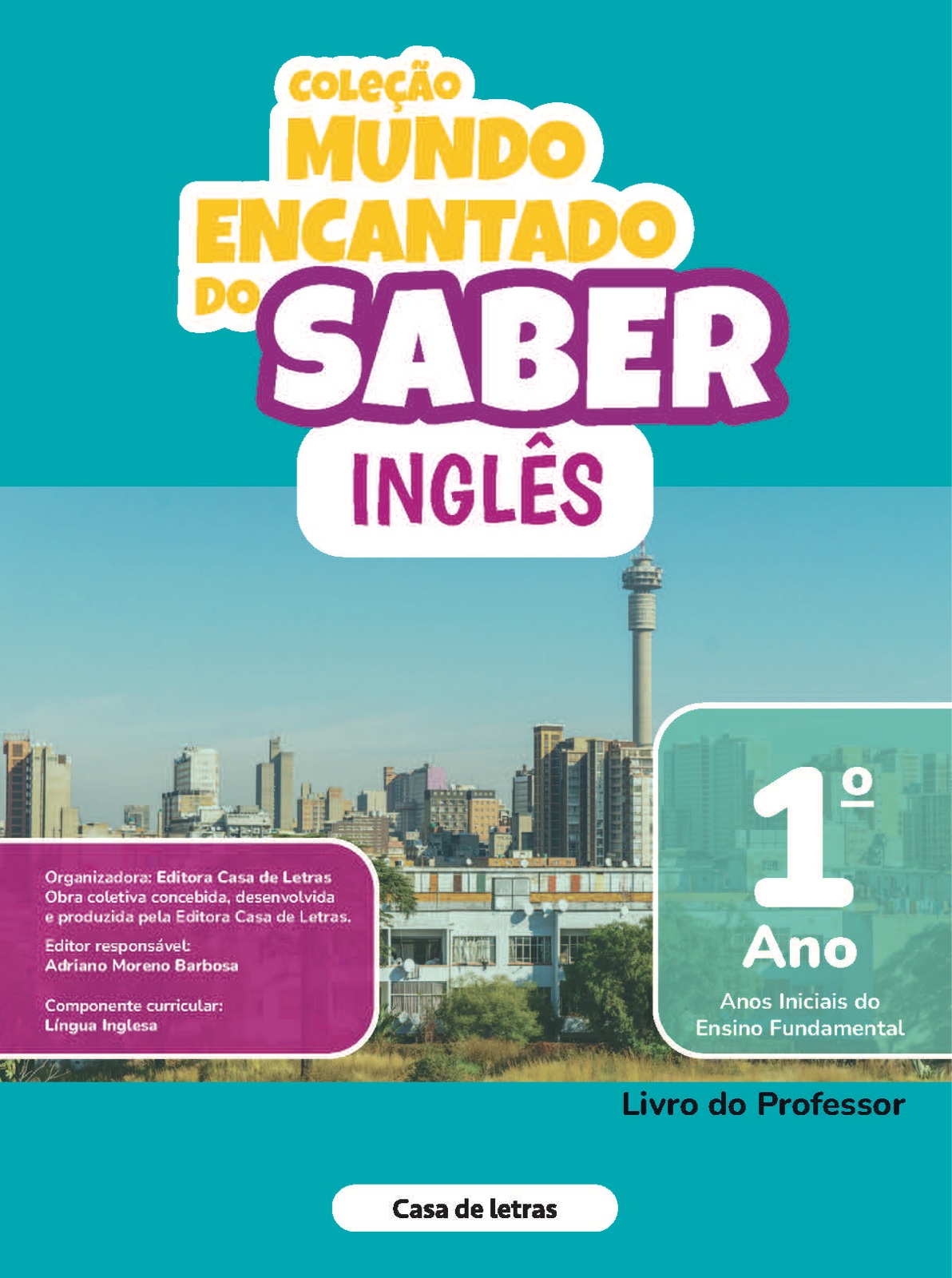 Capa da coleção Mundo Encantado do Saber: Inglês