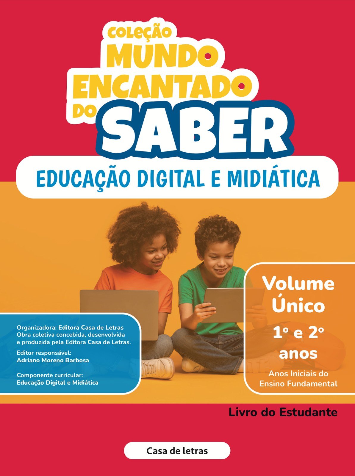 Capa Mundo Encantado do Saber: Educação Digital e Midiática